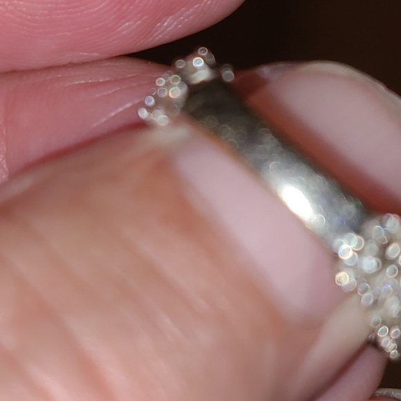 LADIES DIAMOND BAND-NEW - Picture 2 of 3